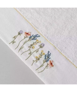 حوله صورت بامبو سفید 50x85cm برند Linens کد 1748490069