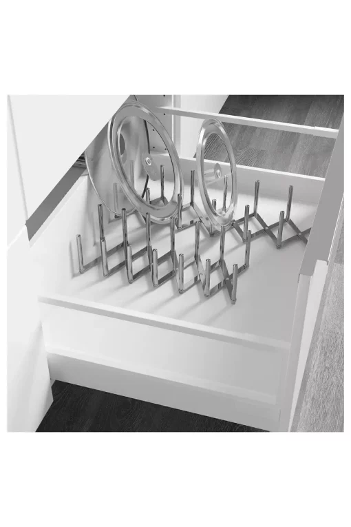 تنظیم کننده جا بشقابی کمد قابل کشو فولادی ضد زنگ فلزی برند IKEA کد 1747873868