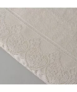 حوله صورت پنبه شیری 50x80cm برند Linens کد 1748484617
