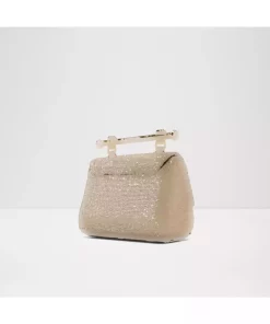 دسته دار بسته چرم مصنوعی قد کوچک طلایی کیف زنانه بلندی برند Aldo کد 1750059794