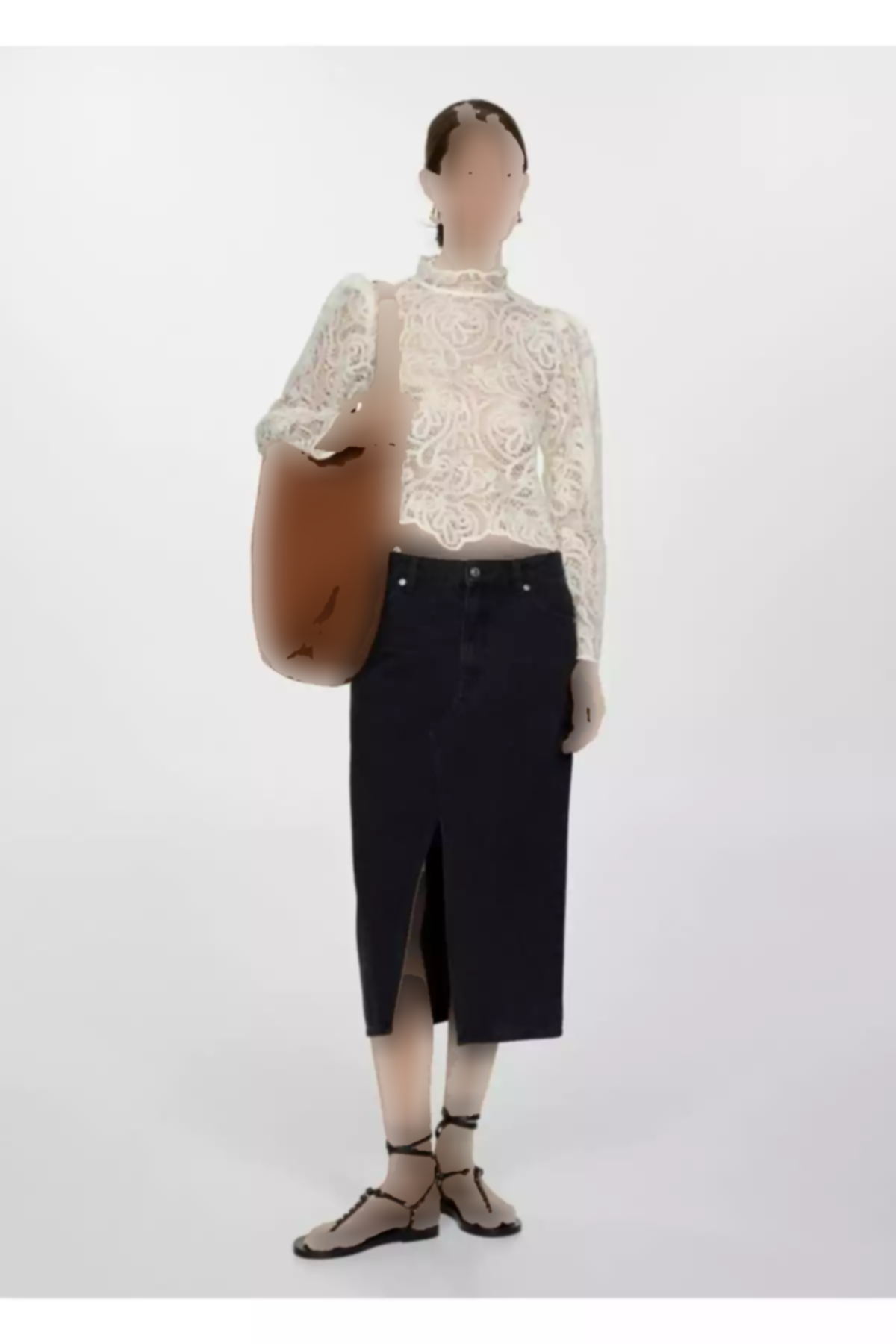 دامن جین برند MANGO کد 1751181927