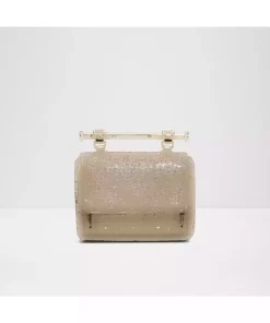 دسته دار بسته چرم مصنوعی قد کوچک طلایی کیف زنانه بلندی برند Aldo کد 1750059794