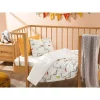 ست کاور سرویس خواب ساده پنبه ای بژ 100x150cm برند English Home کد 1750049229