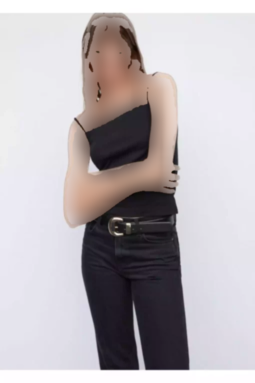 بالا ساده یقه بند‎دار برند MANGO کد 1750236071