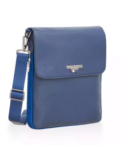 کیف دوشی دستی ضربدری 07مردانه سرمه ای assn برند U.S. Polo Assn. کد 1749183729