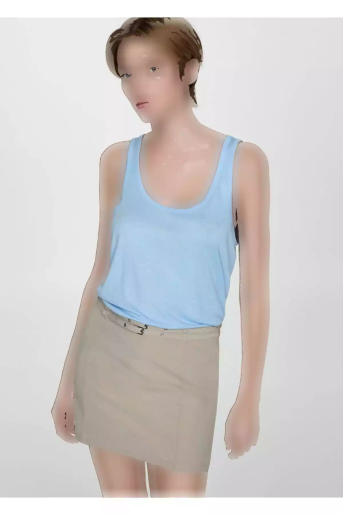 بلوز بافتنی بنددار برند MANGO کد 1750210098