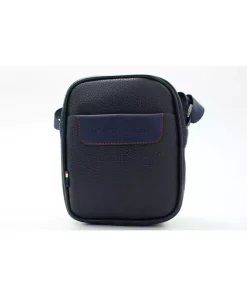 کیف دوشی چرم مصنوعی سرمه ای مردانه برند U.S. Polo Assn. کد 1749172107