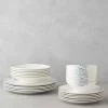 سرویس غذاخوری چینی 6نفره 24تکه سرمه ای آبی برند English Home کد 1750188125