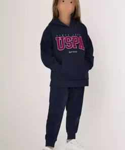 لباس راحتی 5سن تیم دخترانه assn برند U.S. Polo Assn. کد 1749502269