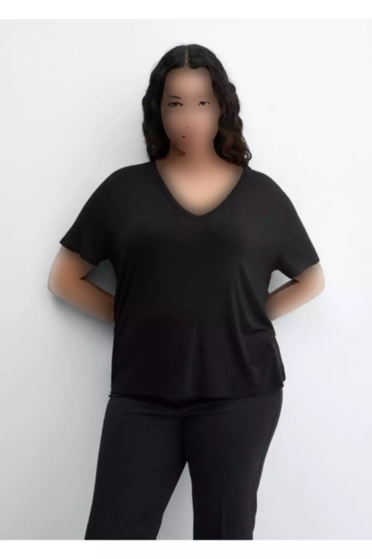 یقه دار هفت تیشرت برند MANGO کد 1750221193