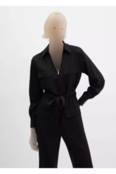 سرهمی محموله زیپدار برند MANGO کد 1750143383