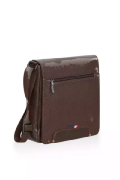 پستچی ضربدری بلند قهوه‎ای کیف بند‎دار برند U.S. Polo Assn. کد 1749183722