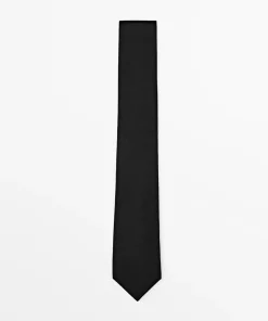 کراوات پنبه ابریشم پیچ و خم برند Massimo Dutti کد 1749677587