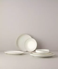 سرویس غذاخوری چینی پنبه 6نفره 27تکه طلایی برند English Home کد 1750188123