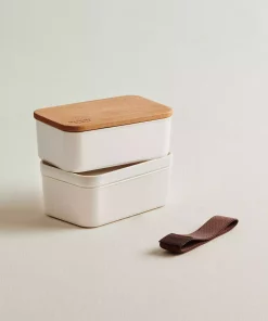 جعبه ناهار چوب 500میلی لیتر درب‎دار برند Madame Coco کد 1750041674