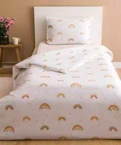 ست سرویس خواب تک نفره پنبه ای چاپی برند LC Waikiki کد 1750049235