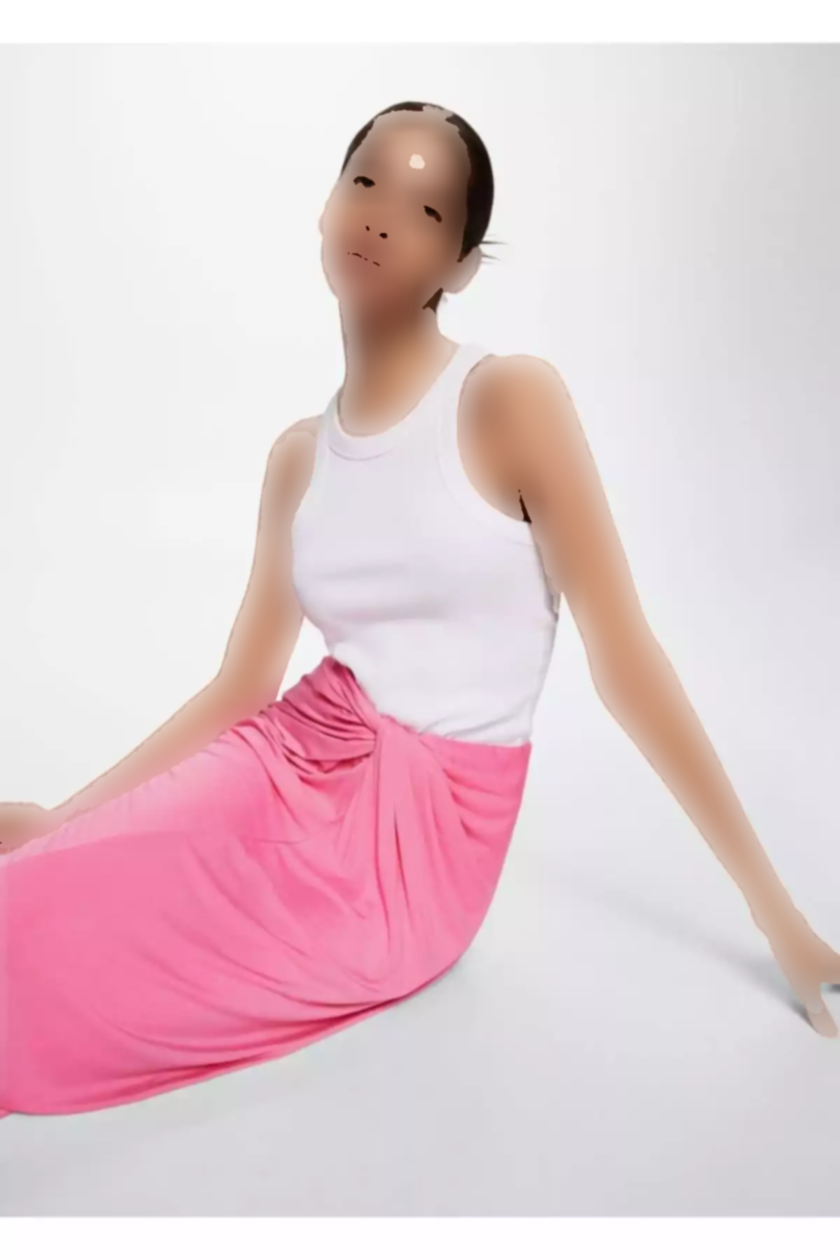 دامن تزئینی طرحدار برند MANGO کد 1751182043