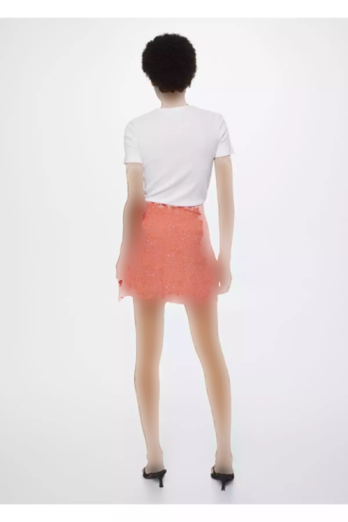 دامن برش طرحدار برند MANGO کد 1751193729