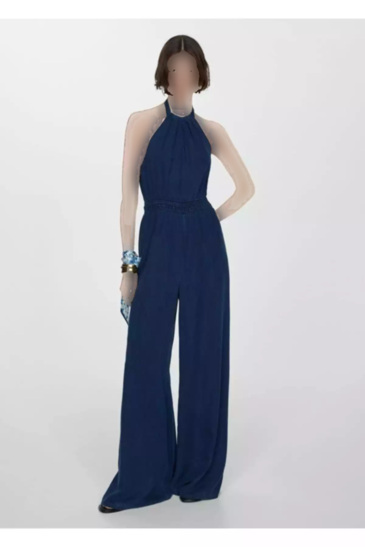 سرهمی یقه برند MANGO کد 1750164132