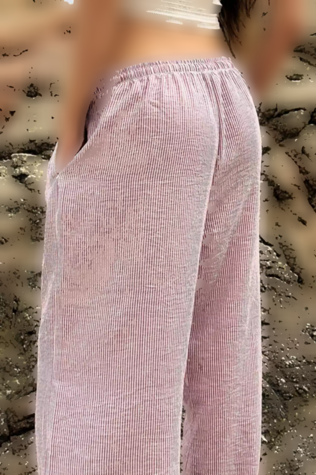 راهراه شلوار برند Bershka کد 1750843865