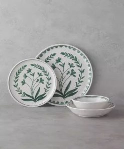 سرویس غذاخوری سرامیک 6نفره 24تکه رنگی میتوپی برند English Home کد 1750184592