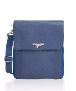 کیف دوشی دستی ضربدری 07مردانه سرمه ای assn برند U.S. Polo Assn. کد 1749183729