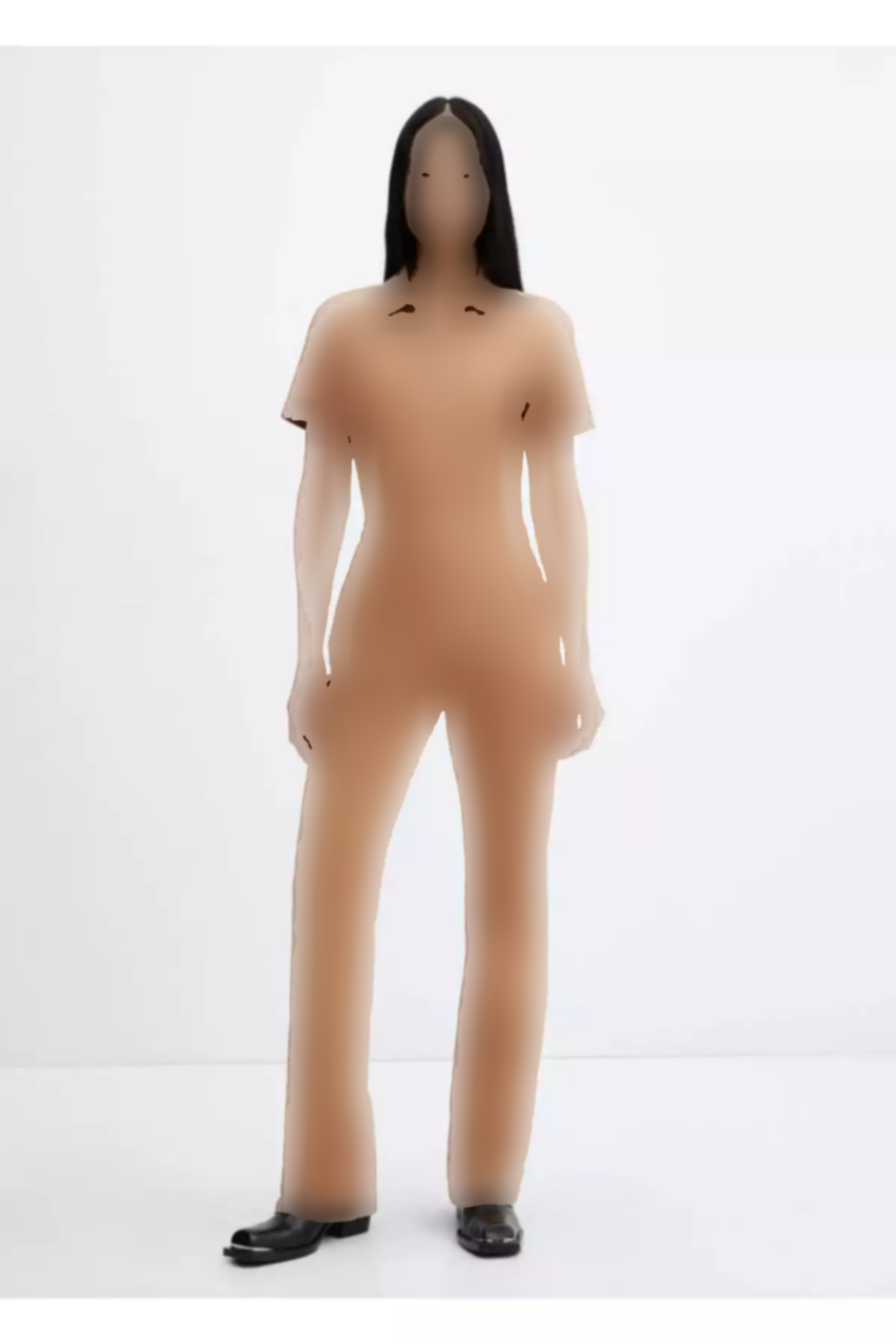 سرهمی مخملی زیپدار برند MANGO کد 1750164191