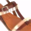 صندل بچه گانه چرم اصل قهوه‎ای برند Greyder کد 1750977130