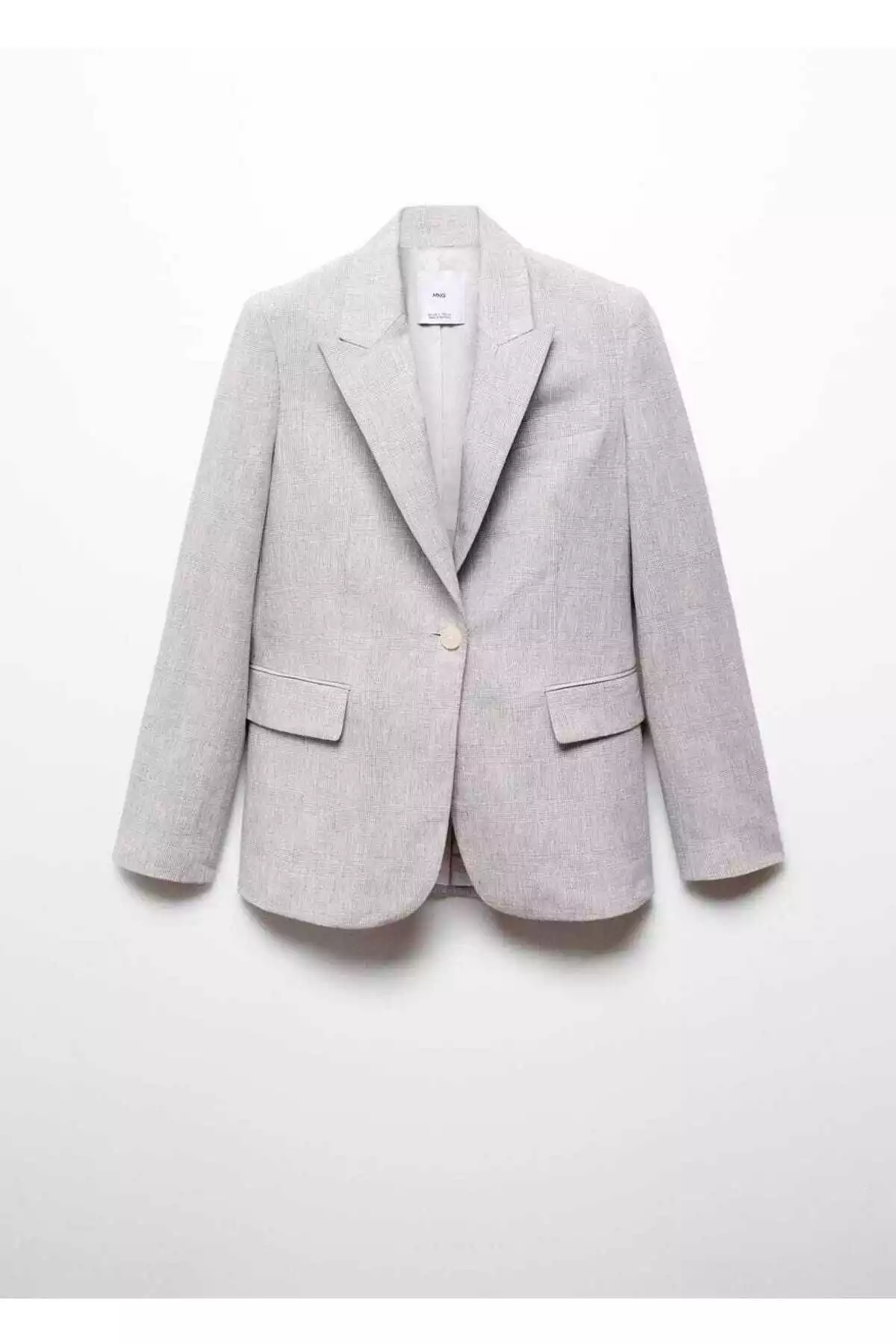 کت کتان طرحدار برند MANGO کد 1749070263