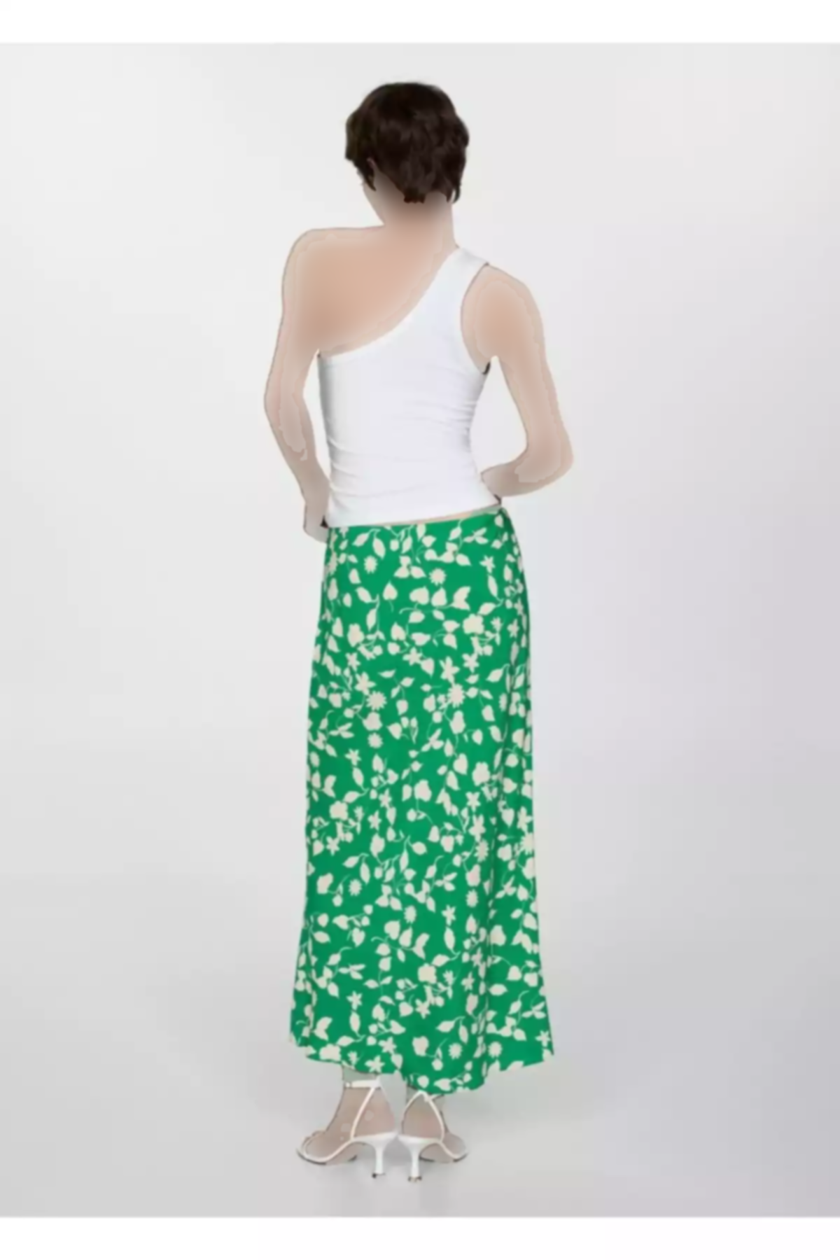 دامن بلند طرحدار برند MANGO کد 1751204468