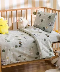 ست کاور سرویس خواب کودک خانه تک نفره چاپی برند LC Waikiki کد 1750052471