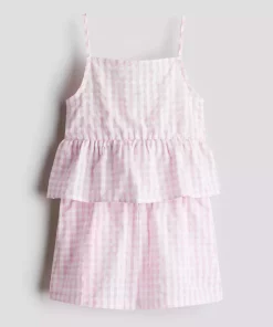 ست پنبه ای 2تیکه دار برند H&M کد 1749496652
