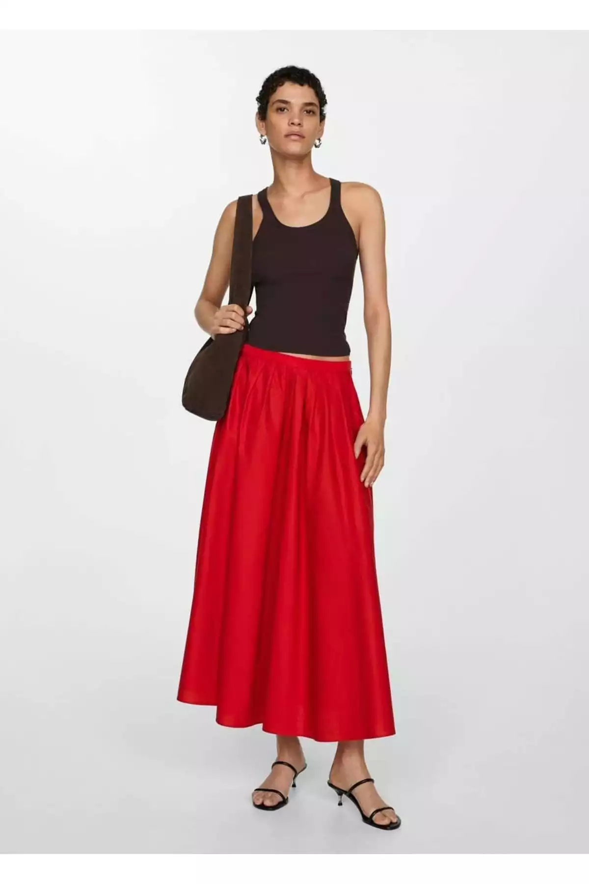 دامن پیله دار برند MANGO کد 1751181986