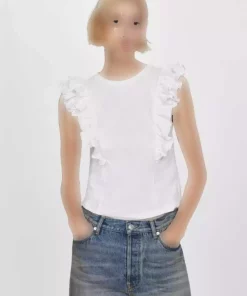 پنبه ای چیندار تیشرت برند MANGO کد 1750210103