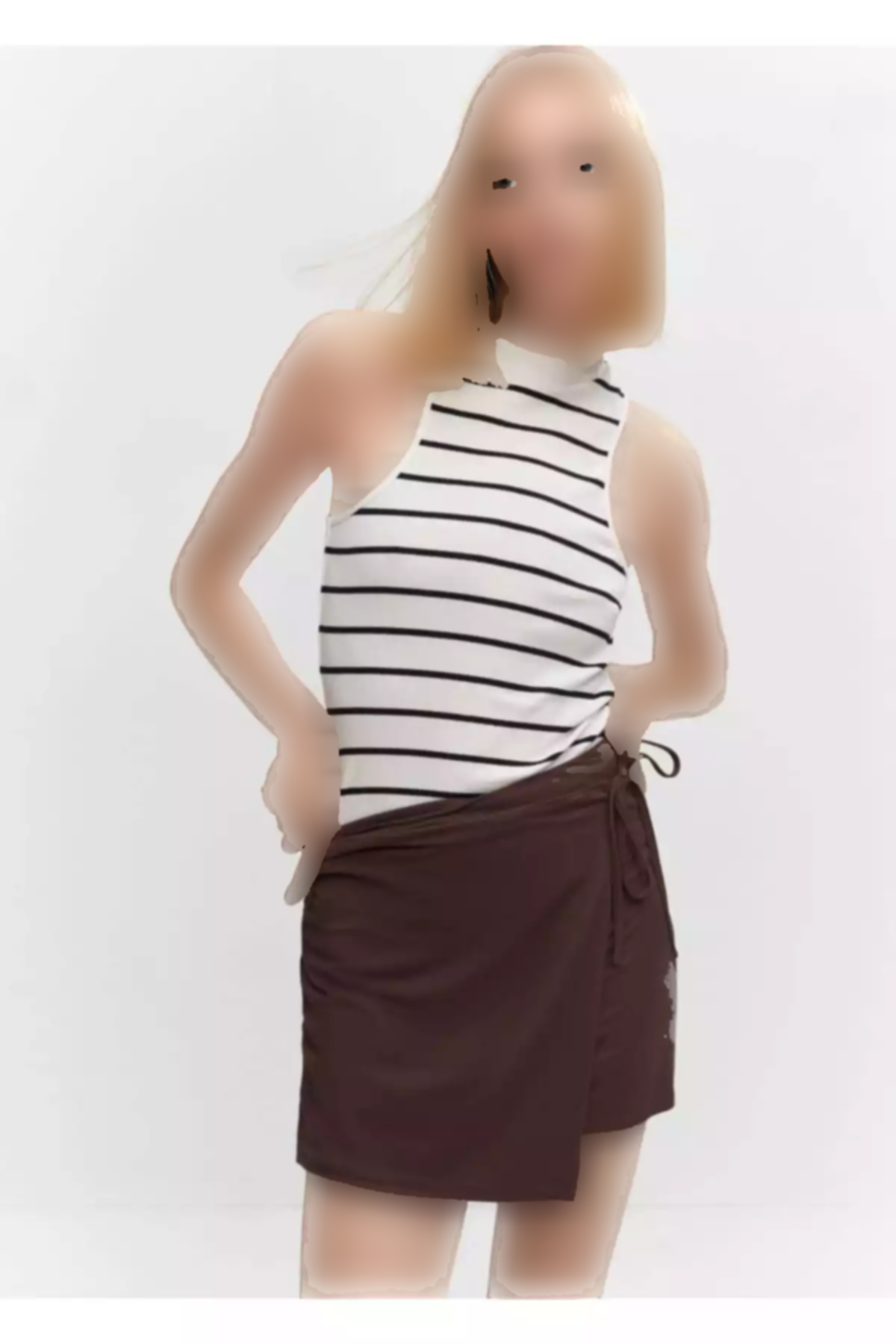 دامن پاپیونی برند MANGO کد 1751186468