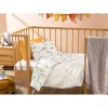 ست کاور سرویس خواب ساده پنبه ای بژ 100x150cm برند English Home کد 1750049229