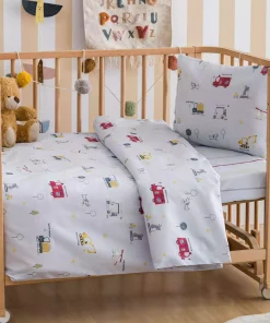 ست کاور سرویس خواب اسباب بازی کودک بافته شده چاپی 100*150cm برند LC Waikiki کد 1750052464