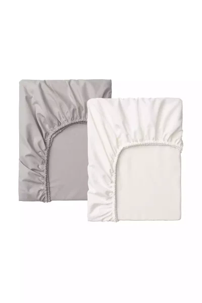 بسته ملحفه ست کودک کشی لنست 60x120cm برند IKEA کد 1750058463