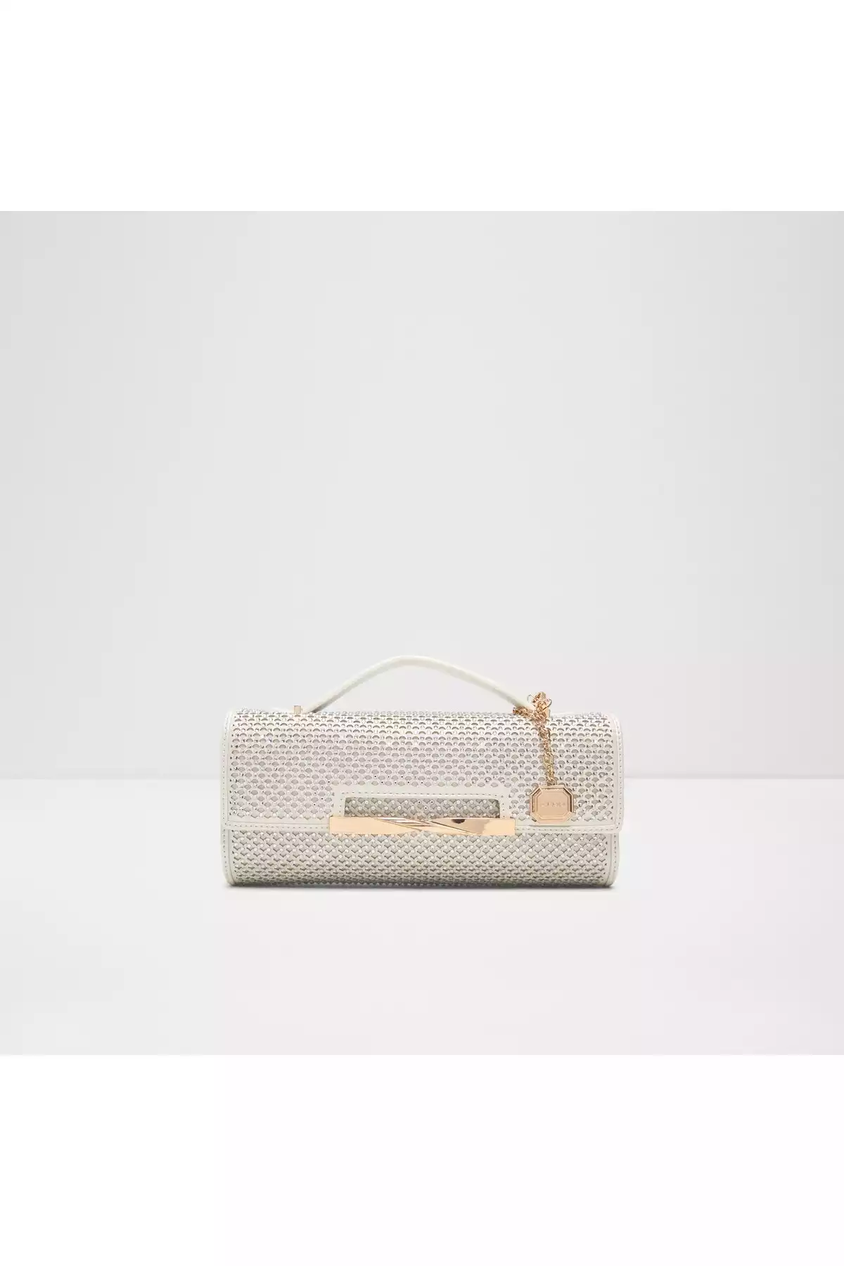 کیف دستی چرم مصنوعی قد متوسط دربدار سفید زنانه نووی برند Aldo کد 1750066869