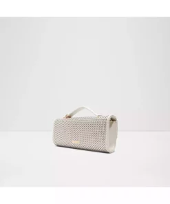 کیف دستی چرم مصنوعی قد متوسط درب‎دار سفید زنانه نووی برند Aldo کد 1750066869