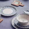 سرویس غذاخوری سرامیک 4نفره 16تکه آبی برند English Home کد 1750184526