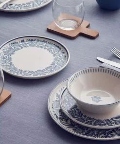 سرویس غذاخوری سرامیک 4نفره 16تکه آبی برند English Home کد 1750184526