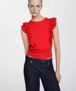 پنبه ای چیندار تیشرت برند MANGO کد 1750236070