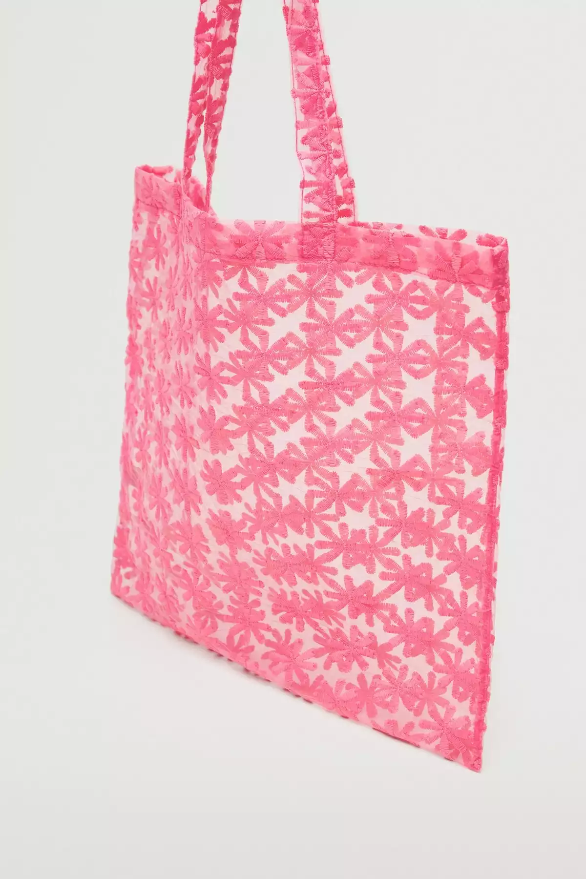 کیف دوشی صورتی زنانه برند MANGO کد 1749925269