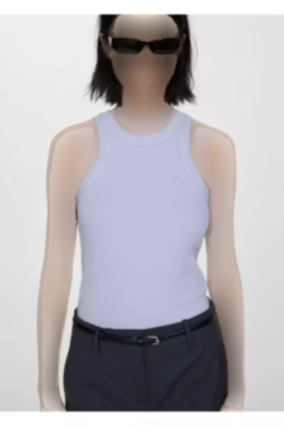 بلوز بافتنی پنبه ای لاستیک برند MANGO کد 1750209985