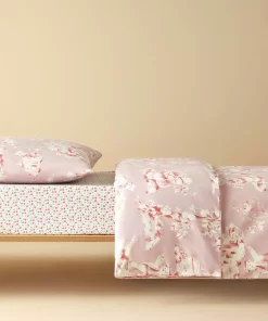 ست کاور سرویس خواب بچه گانه پنبه ای صورتی برند English Home کد 1750049173