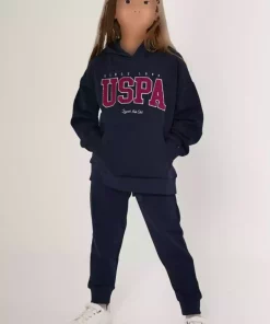 لباس راحتی 5سن تیم دخترانه assn برند U.S. Polo Assn. کد 1749502269
