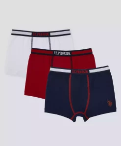 لباس زیر پسرانه سفید assn برند U.S. Polo Assn. کد 1750873931