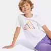 بچه گانه آرم سفید تیشرت برند adidas کد 1749867725