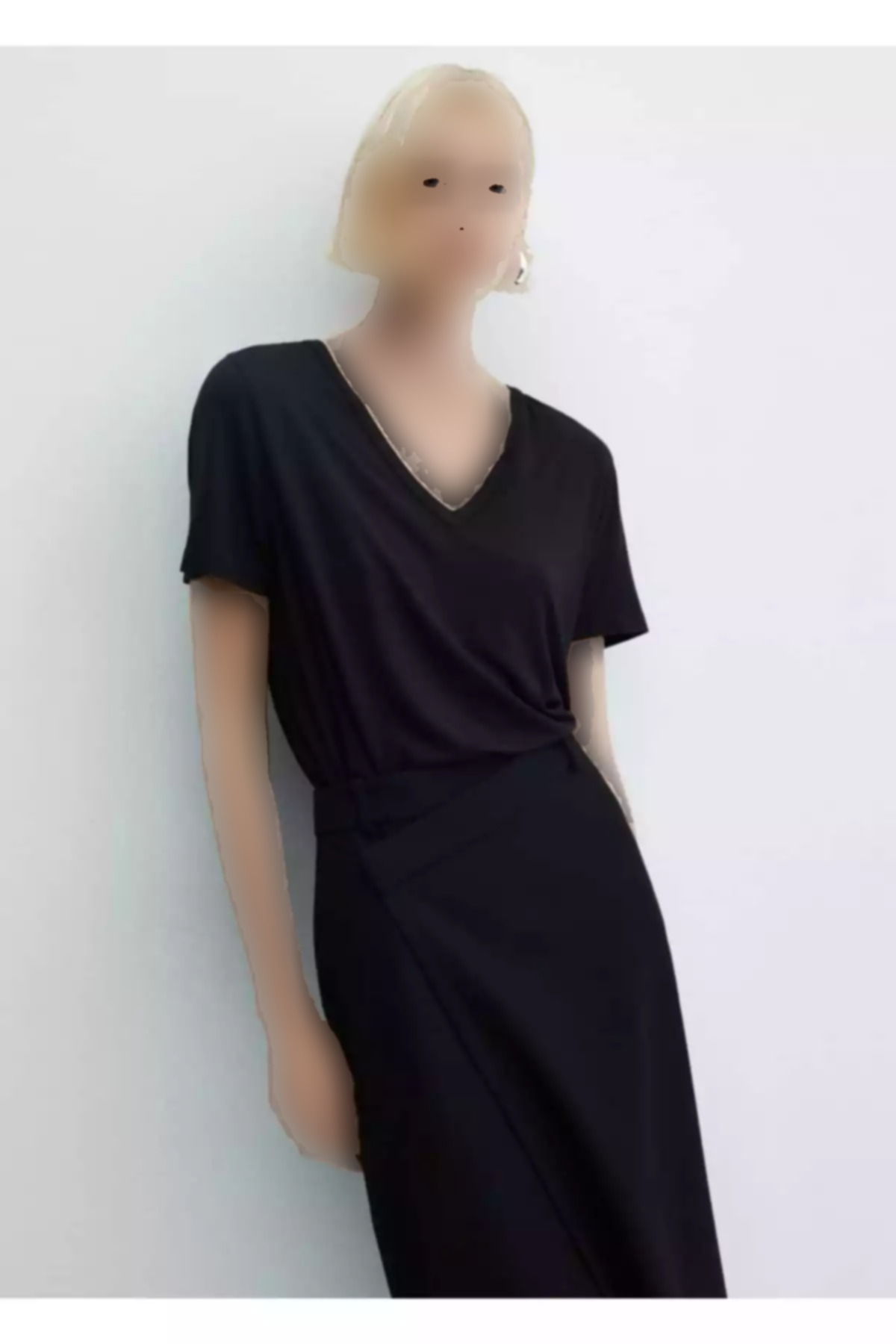 یقه دار هفت تیشرت برند MANGO کد 1750221193